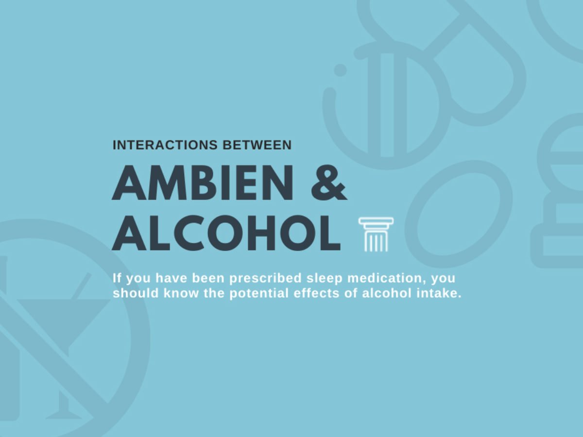 Ambien and Alcohol | The Risks of Combining Alcohol and Sleep Meds Ambien and Alcohol | The Risks of Combining Alcohol and Sleep Meds