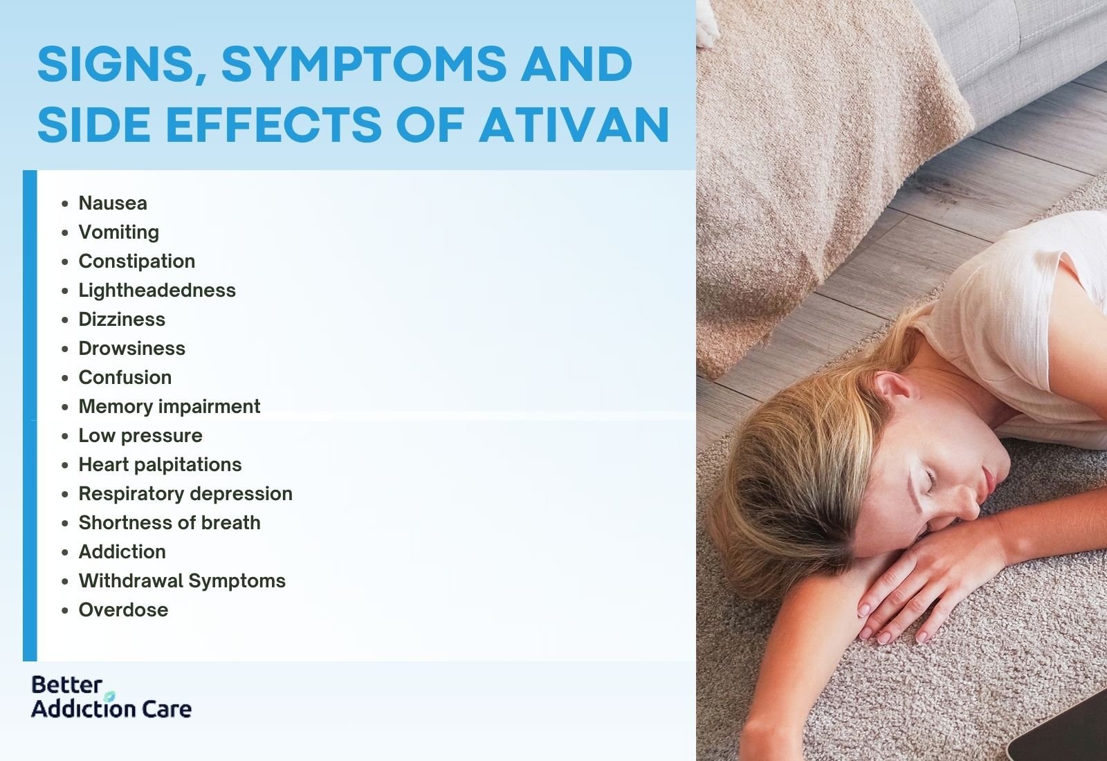 Ativan Addiction: Symptoms, Causes, Dangers and Treatment Ativan Addiction: Symptoms, Causes, Dangers and Treatment