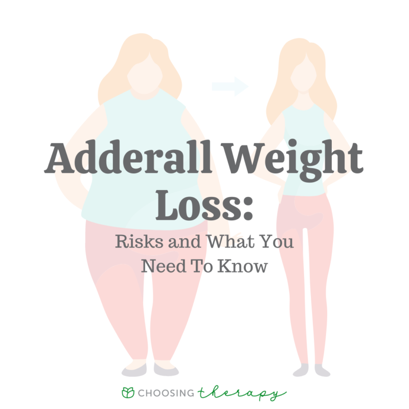 Can Adderall Cause Weight Loss?