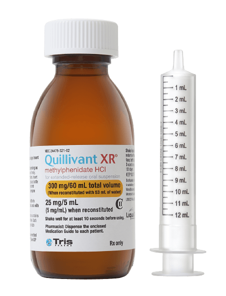 Quillivant XR® (methylphenidate HCl) ADHD Medication | Tris Pharma
